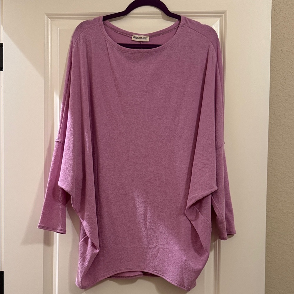 Charlotte Avery Women's Pink Tunic Top